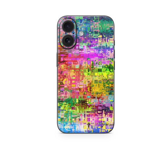 iPhone 16 Plus Skin Aufkleber Design Schutzfolie Vinyl Folie Abstract Aufkleber Skins4u   