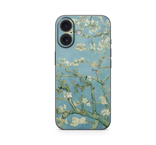 iPhone 16 Skin Aufkleber Design Schutzfolie Vinyl Folie Blossoming Aufkleber Skins4u   