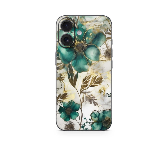 iPhone 16 Skin Aufkleber Design Schutzfolie Vinyl Folie Green Heaven Aufkleber Skins4u   