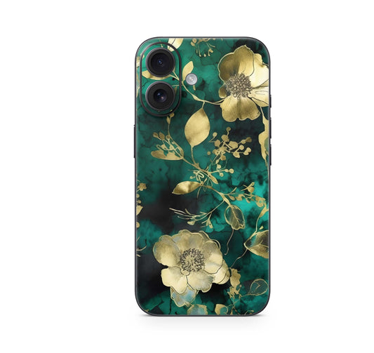 iPhone 16 Skin Aufkleber Design Schutzfolie Vinyl Folie Green Hymn Aufkleber Skins4u   