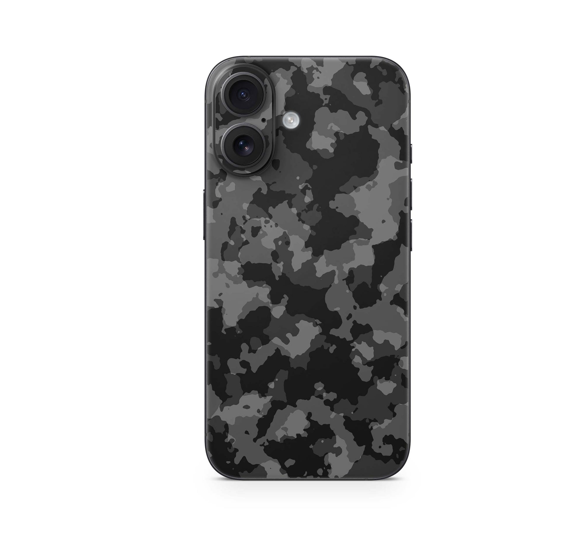 iPhone 16 Skin Aufkleber Design Schutzfolie Vinyl Folie Shadow Camo grau Aufkleber Skins4u   