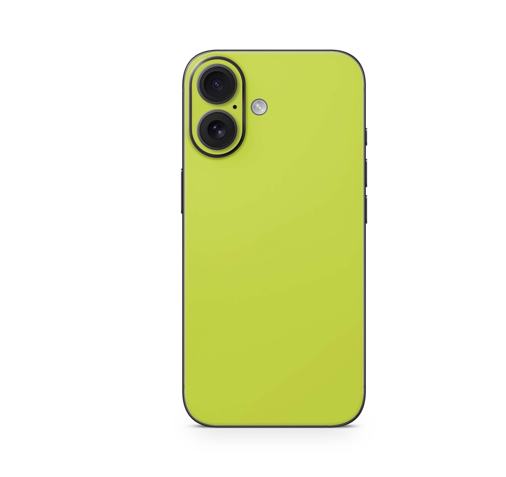 iPhone 16 Skin Aufkleber Design Schutzfolie Vinyl Folie Solid State Lime Aufkleber Skins4u   