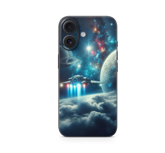 iPhone 16 Skin Aufkleber Design Schutzfolie Vinyl Folie Space Aufkleber Skins4u   