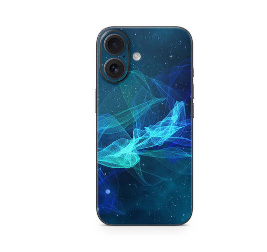 iPhone 16 Skin Aufkleber Design Schutzfolie Vinyl Folie Star Spiral Aufkleber Skins4u   