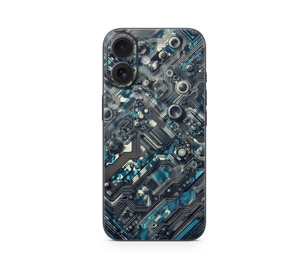 iPhone 16 Skin Aufkleber Design Schutzfolie Vinyl Folie Platine Aufkleber Skins4u   