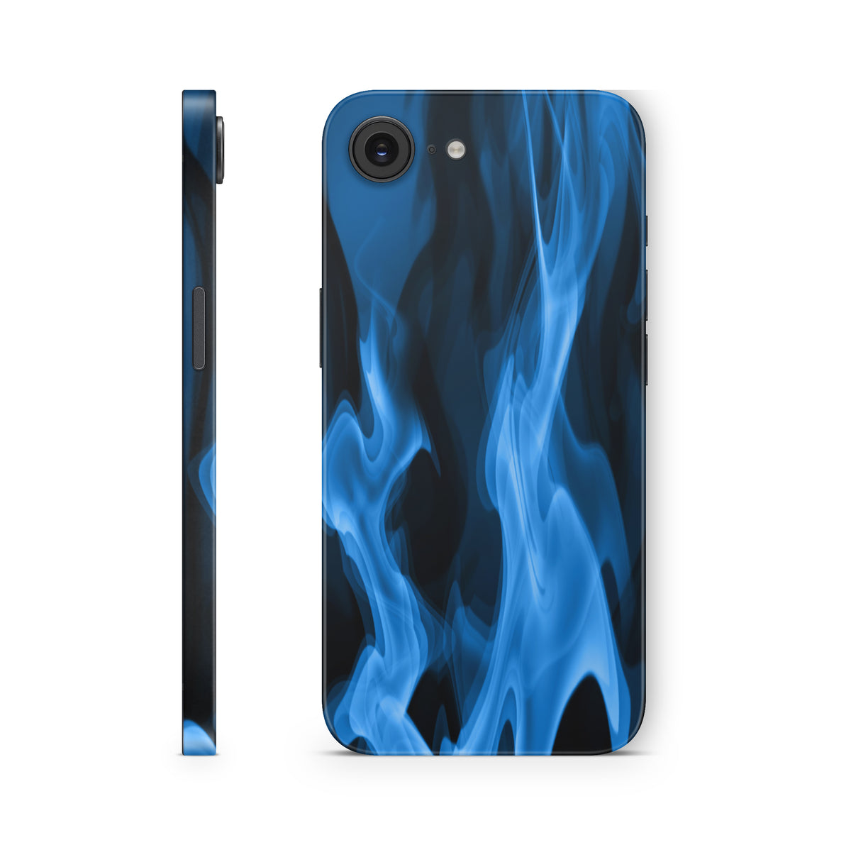 iPhone 17e Skin Design Schutzfolie Aufkleber Blaue Flammen