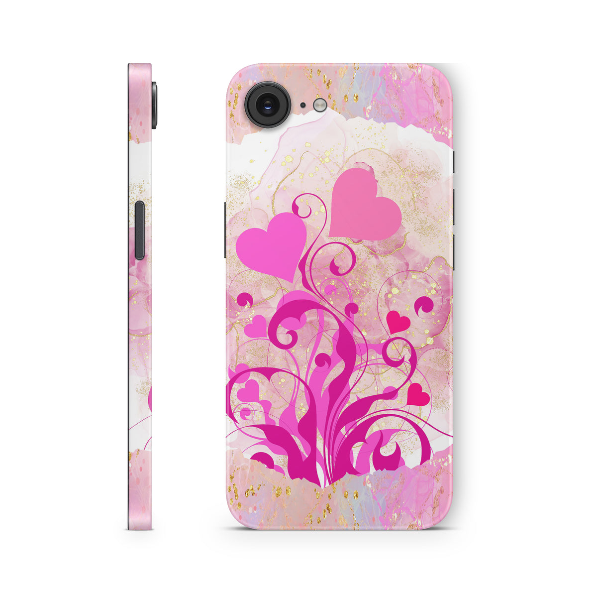 iPhone 17e Skin Design Schutzfolie Aufkleber Boarder Hearts