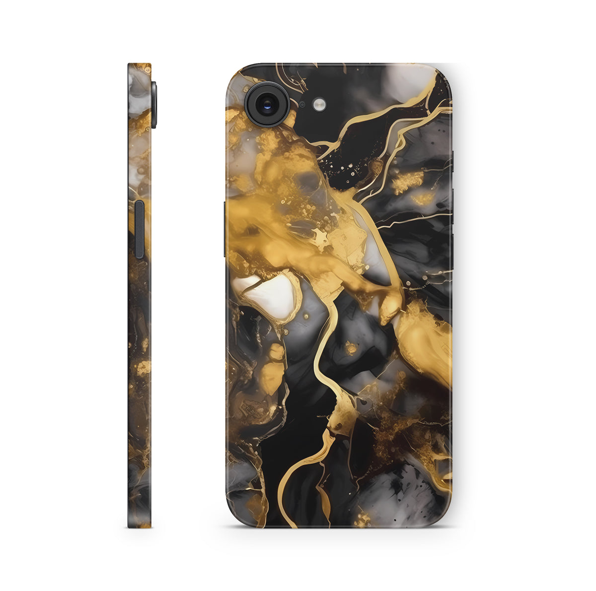 iPhone 17e Skin Design Schutzfolie Aufkleber Dark gold