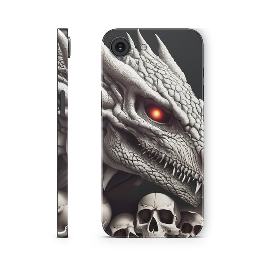 iPhone 17e Skin Design Schutzfolie Aufkleber Dragonskull Aufkleber Skins4u