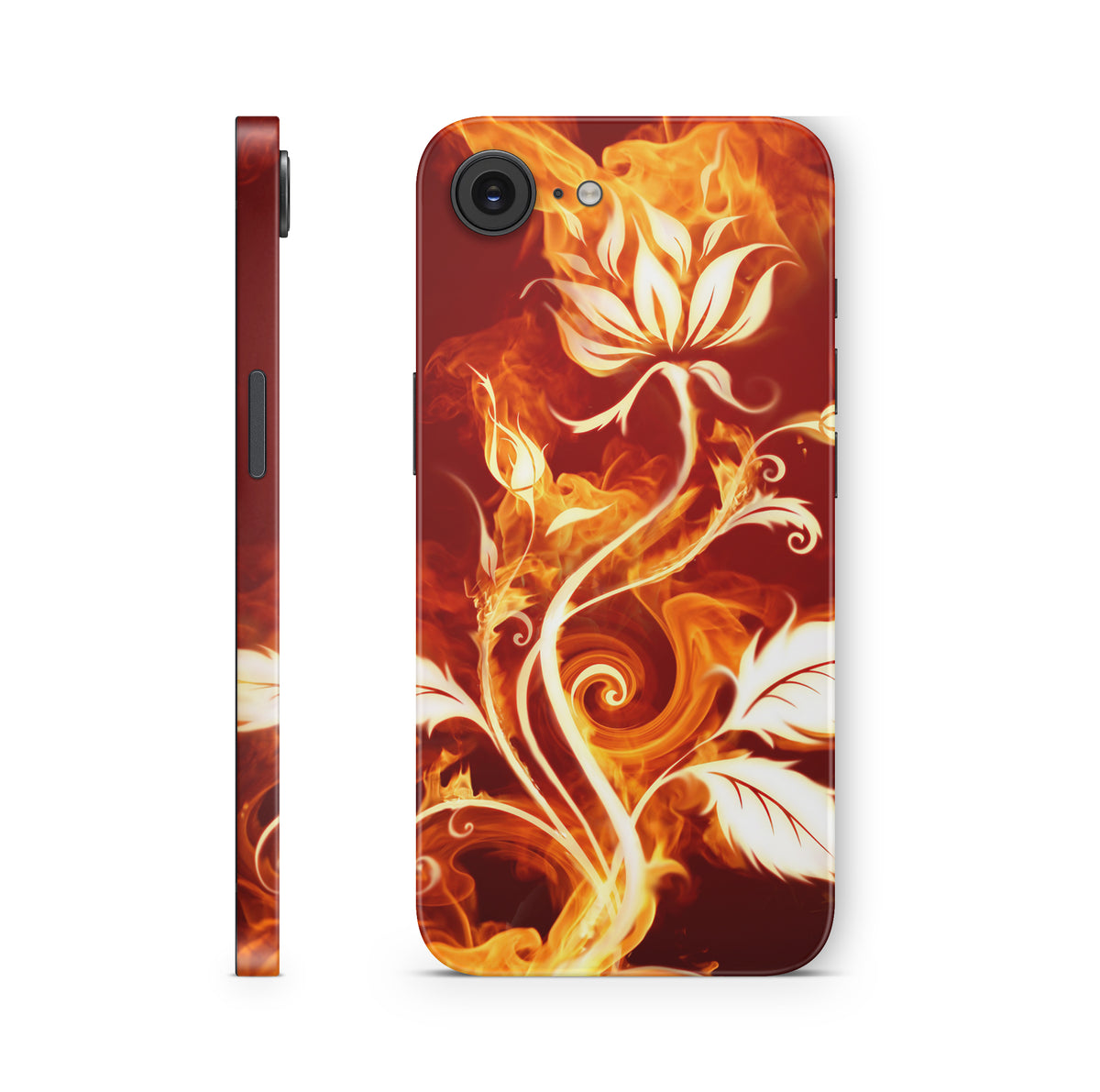 iPhone 17e Skin Design Schutzfolie Aufkleber Flower of fire