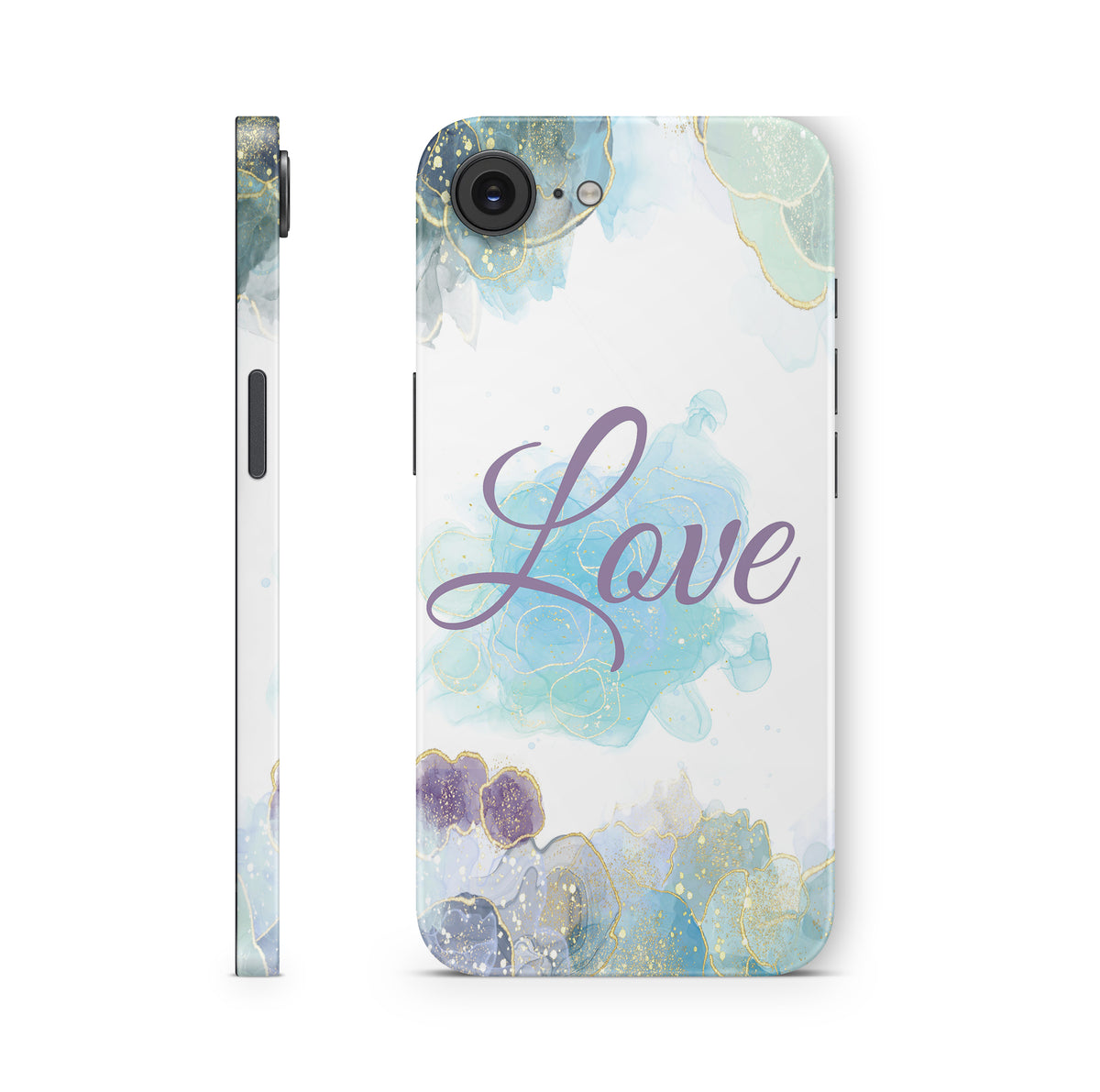 iPhone 17e Skin Design Schutzfolie Aufkleber Glitter Love