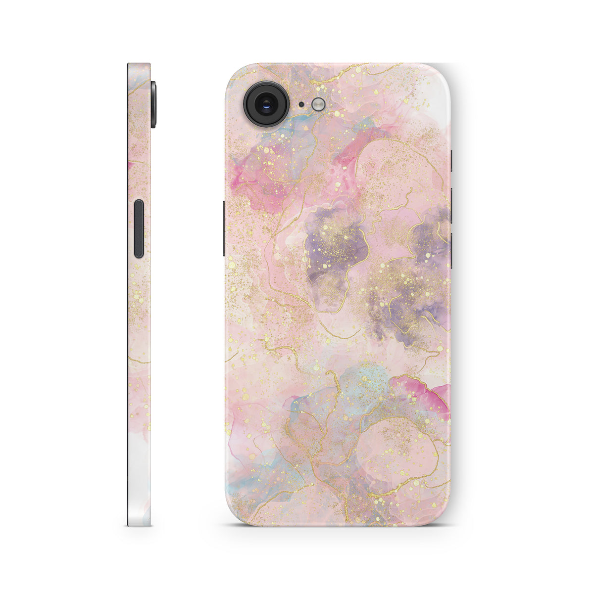 iPhone 17e Skin Design Schutzfolie Aufkleber Glitter rose