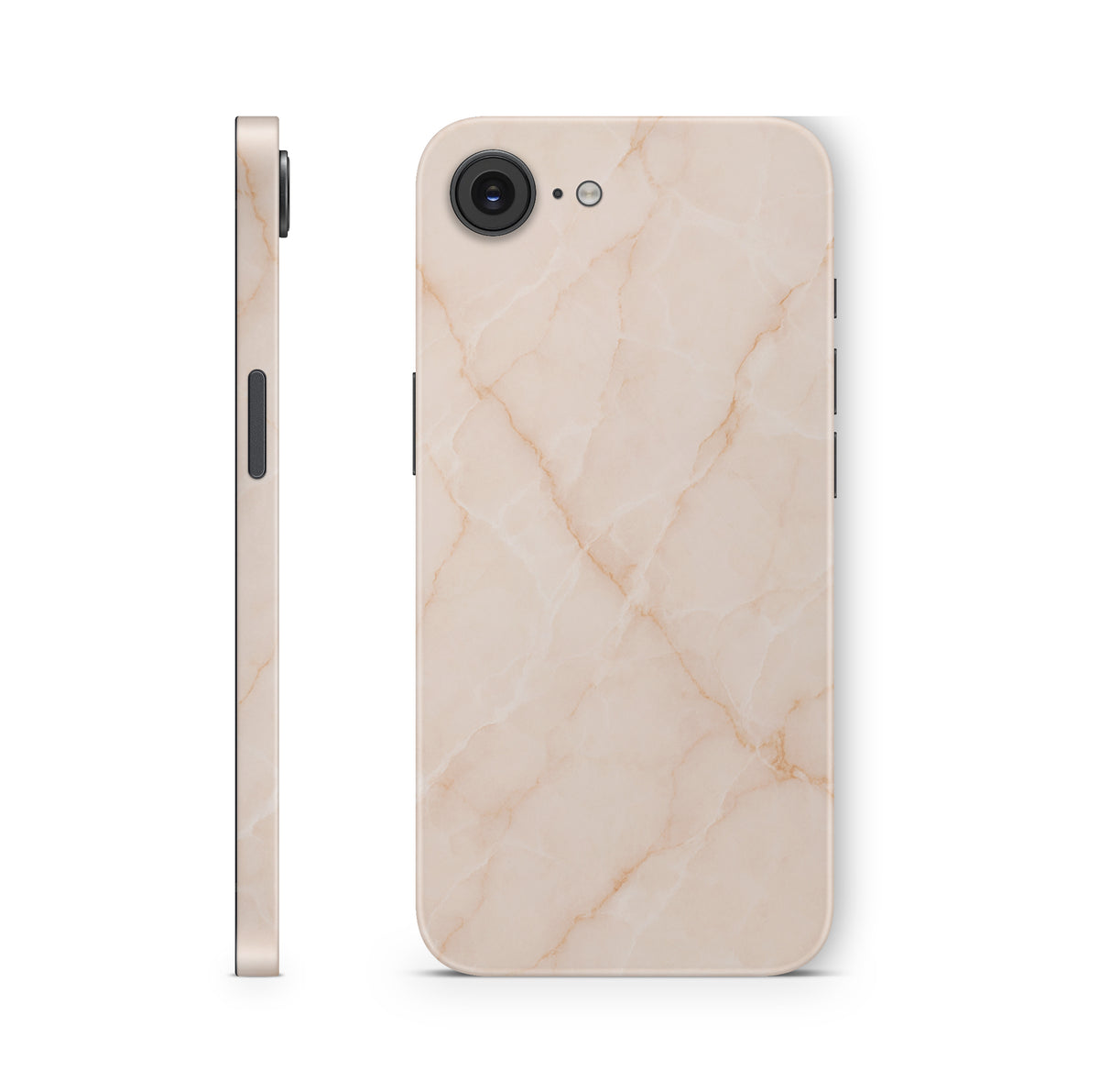 iPhone 17e Skin Design Schutzfolie Aufkleber Marmor rose