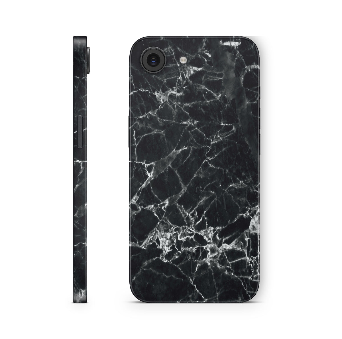 iPhone 17e Skin Design Schutzfolie Aufkleber Marmor schwarz