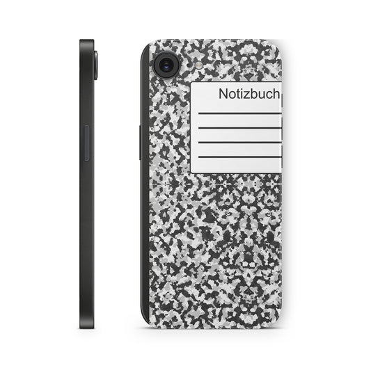 iPhone 17e Skin Design Schutzfolie Aufkleber Notizbuch Aufkleber Skins4u