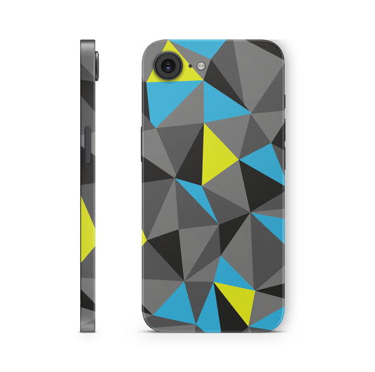 iPhone 17e Skin Design Schutzfolie Aufkleber Polycolor KI Aufkleber Skins4u