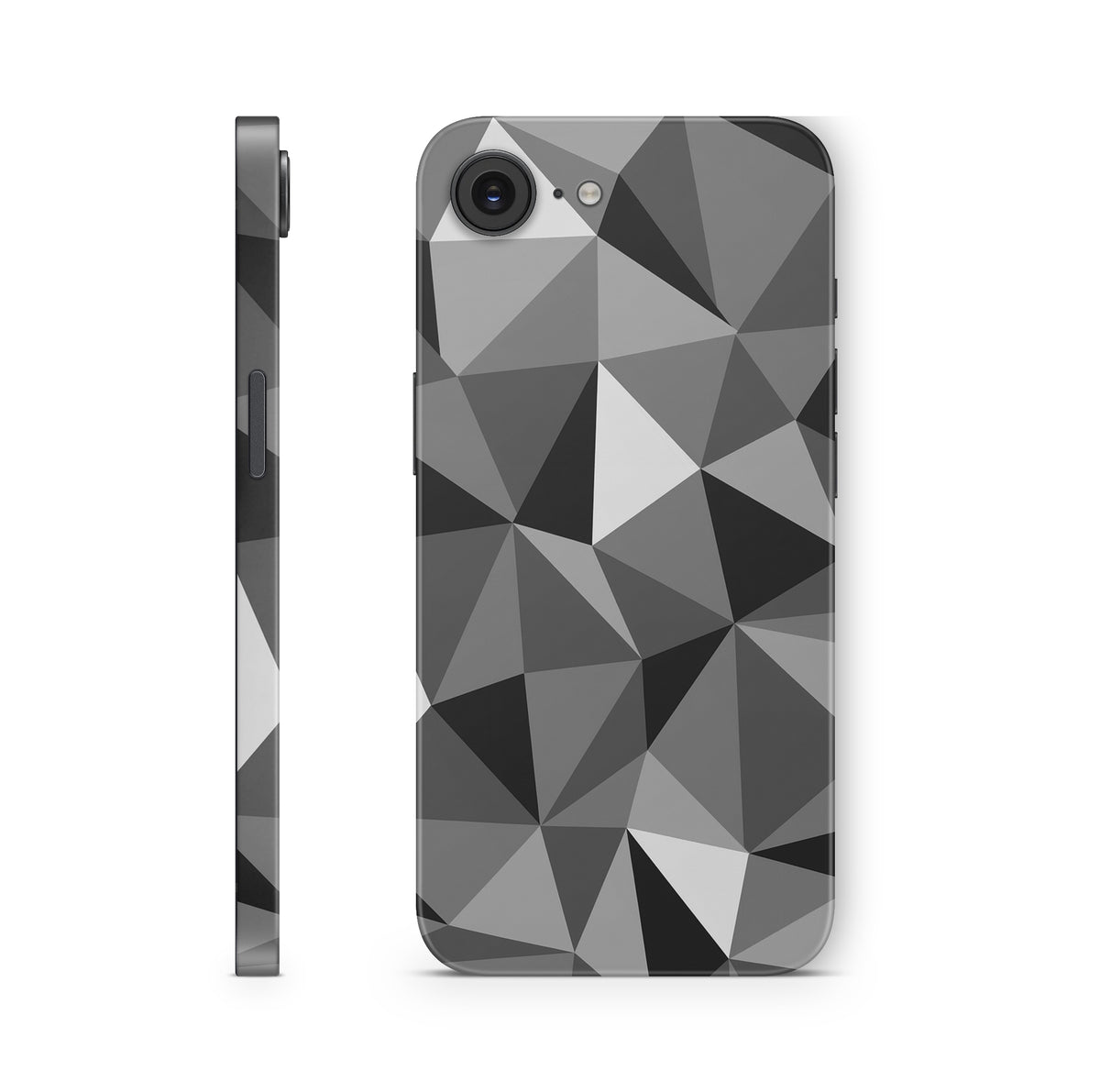 iPhone 17e Skin Design Schutzfolie Aufkleber Polygrey