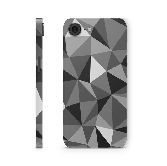 iPhone 17e Skin Design Schutzfolie Aufkleber Polygrey Aufkleber Skins4u
