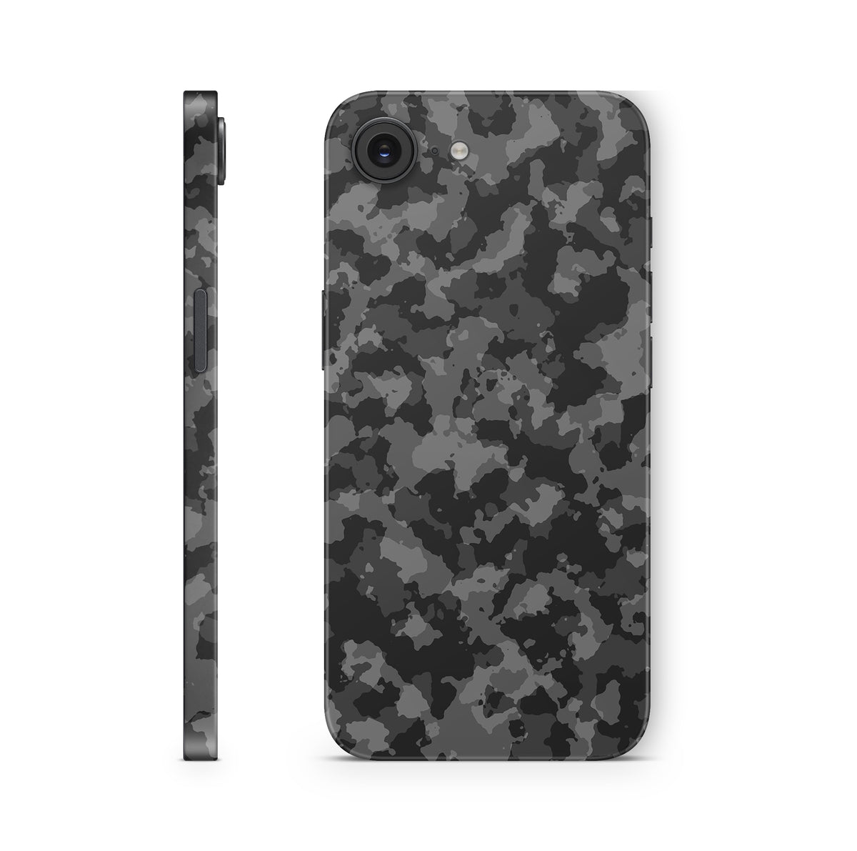 iPhone 17e Skin Design Schutzfolie Aufkleber Shadow Camo grau
