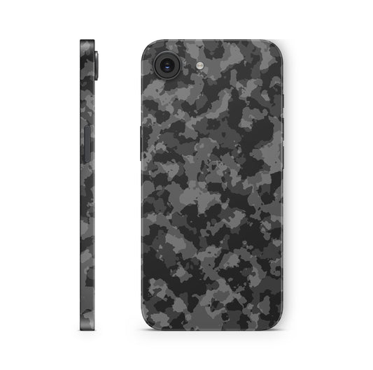 iPhone 17e Skin Design Schutzfolie Aufkleber Shadow Camo grau Aufkleber Skins4u