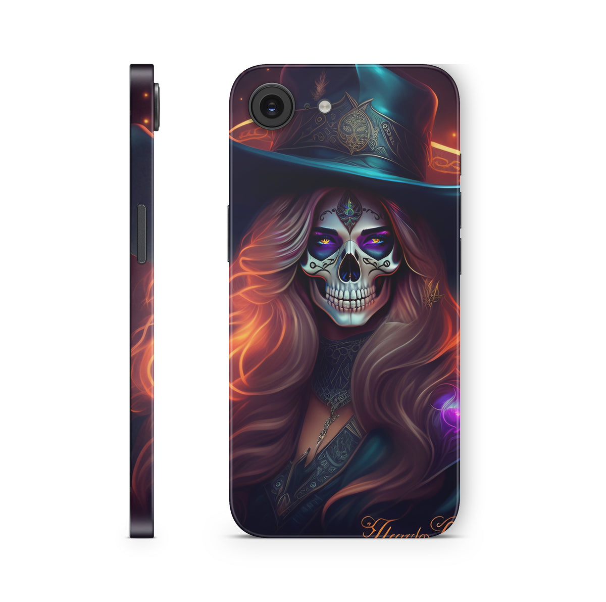 iPhone 17e Skin Design Schutzfolie Aufkleber Skull Lady