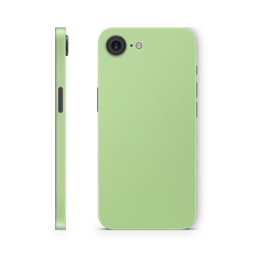 iPhone 17e Skin Design Schutzfolie Aufkleber Solid State Apfelgruen Aufkleber Skins4u