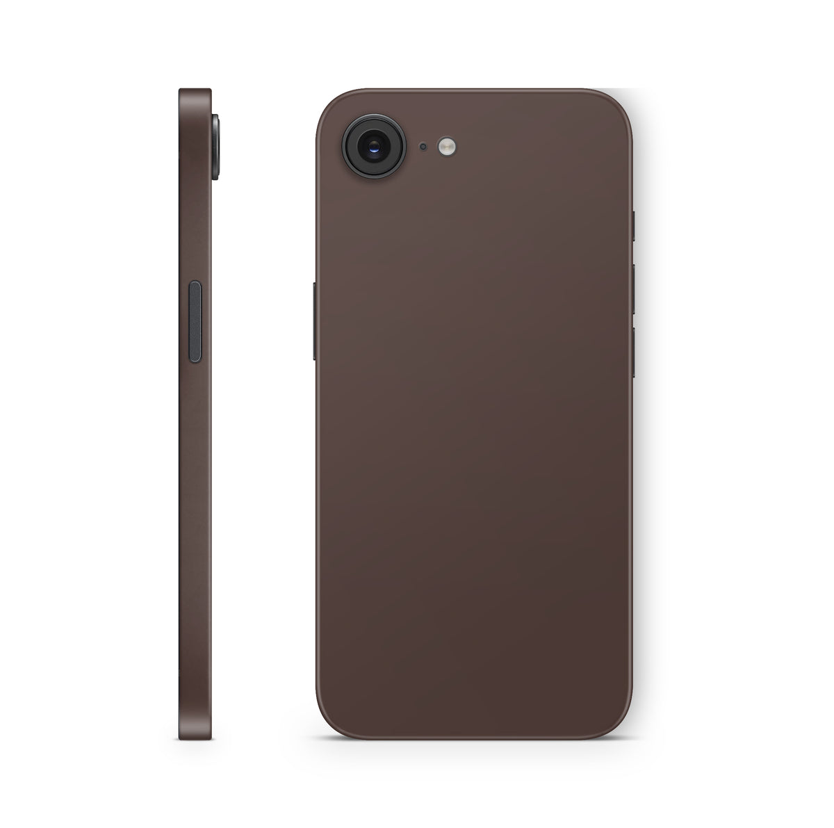 iPhone 17e Skin Design Schutzfolie Aufkleber Solid State Chocolate