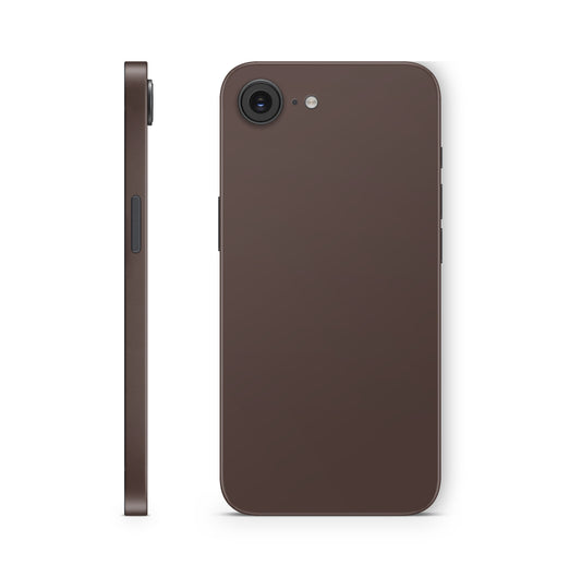 iPhone 17e Skin Design Schutzfolie Aufkleber Solid State Chocolate Aufkleber Skins4u