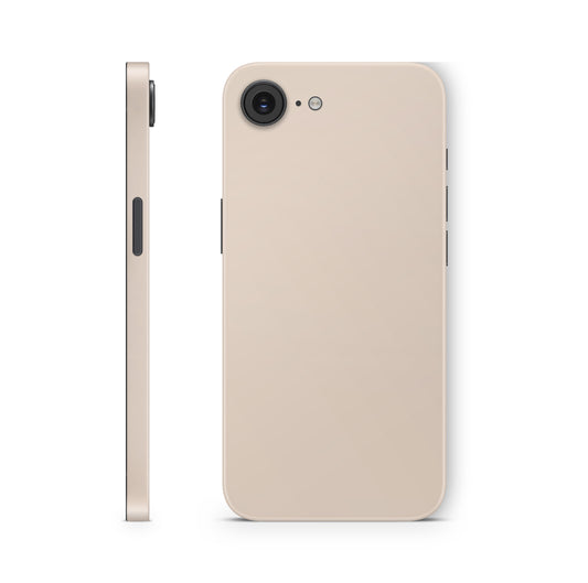 iPhone 17e Skin Design Schutzfolie Aufkleber Solid State Cream Aufkleber Skins4u