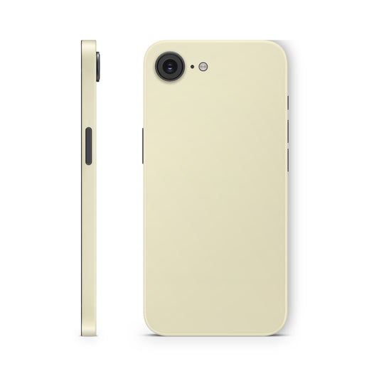 iPhone 17e Skin Design Schutzfolie Aufkleber Solid State Creme Aufkleber Skins4u