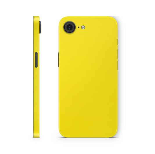 iPhone 17e Skin Design Schutzfolie Aufkleber Solid State gelb Aufkleber Skins4u