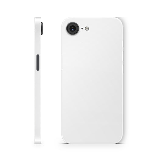 iPhone 17e Skin Design Schutzfolie Aufkleber Solid State weiss Aufkleber Skins4u