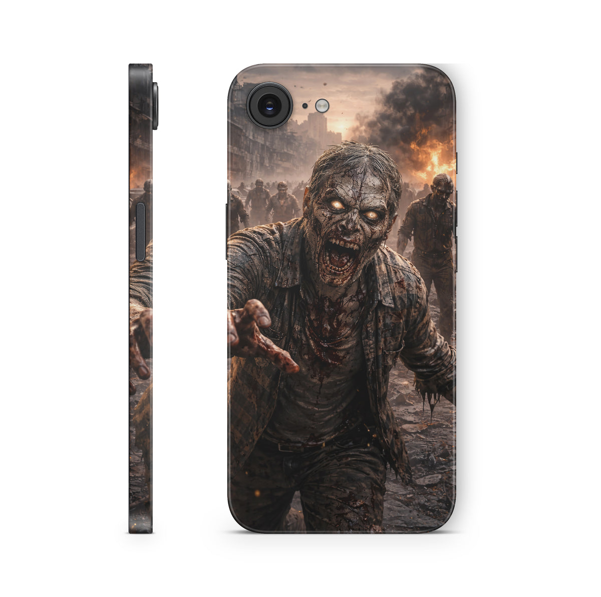 iPhone 17e Skin Design Schutzfolie Aufkleber Zombie