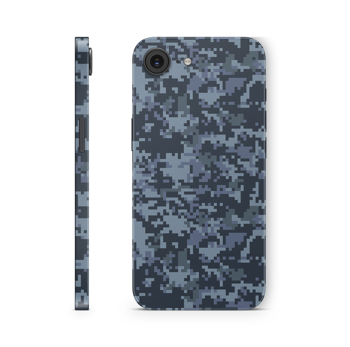 iPhone 17e Skin Design Schutzfolie Aufkleber digital navy
