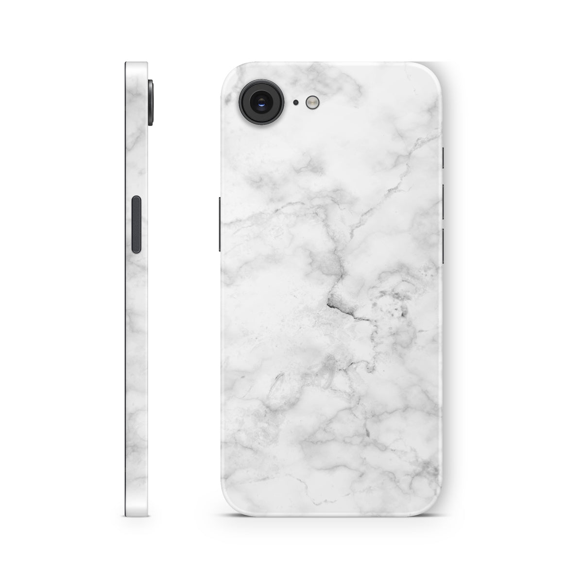 iPhone 17e Skin Design Schutzfolie Aufkleber marmor weiss