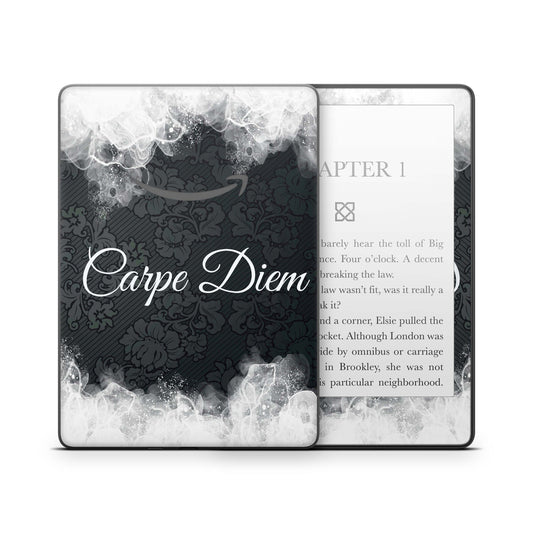 Amazon Kindle Colorsoft Signature Skin Design Schutzfolie Vinyl Skins Carpe Diem Aufkleber Skins4u