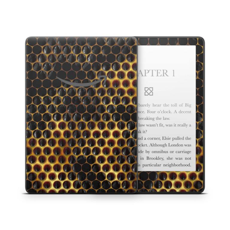 Amazon Kindle mit 6" Display 10.Generation 2019 Schutzfolie Golden Honey Aufkleber skins4u   