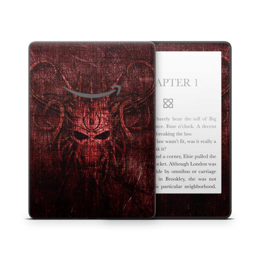 Amazon Kindle mit 6" Display 10.Generation 2019 Schutzfolie Red Demon Aufkleber skins4u   