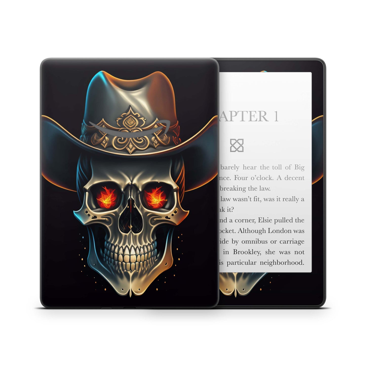 Amazon Kindle Paperwhite Skin Design Schutzfolie Skull Sheriff Amazon Kindle Skin Skins4u   