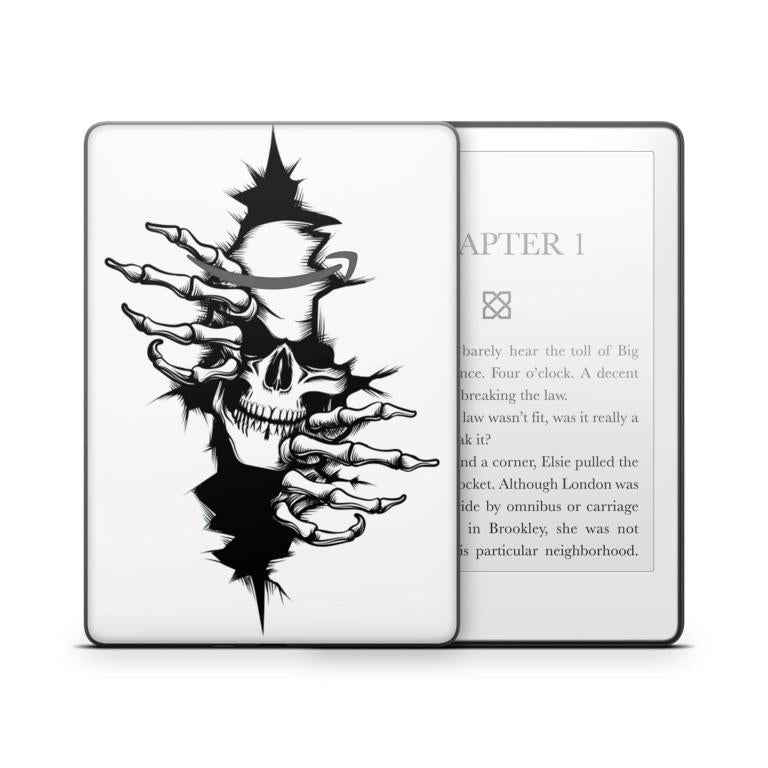 Amazon Kindle mit 6" Display 10.Generation 2019 Schutzfolie Skull in wall Aufkleber skins4u   