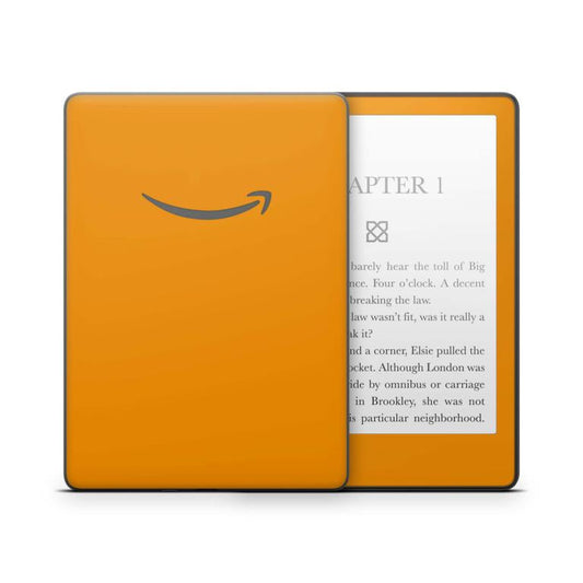 Amazon Kindle mit 6" Display 10.Generation 2019 Schutzfolie Solid state orange Aufkleber skins4u   