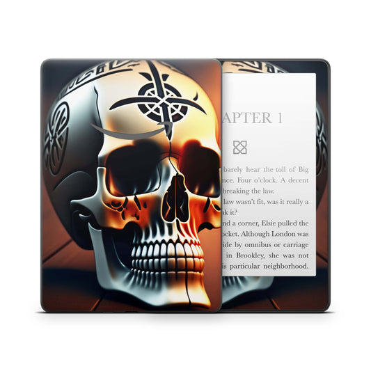 Amazon Kindle Paperwhite Skin Design Schutzfolie Big Skull Amazon Kindle Skin Skins4u   