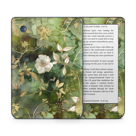 Kobo Clara Colour / Tolino Shine Color Skin Schutzfolie Kratzerschutz Design Vinyl Aufkleber Elfenblüte Aufkleber skins4u   