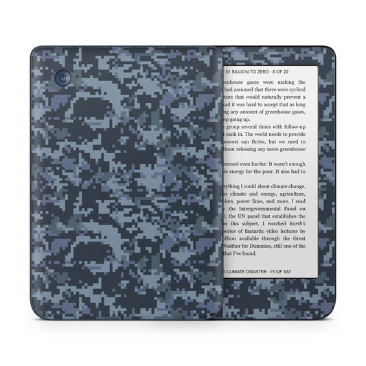 Kobo Clara Colour / Tolino Shine Color Skin Schutzfolie Kratzerschutz Design Vinyl Aufkleber Navy Camo Aufkleber skins4u   