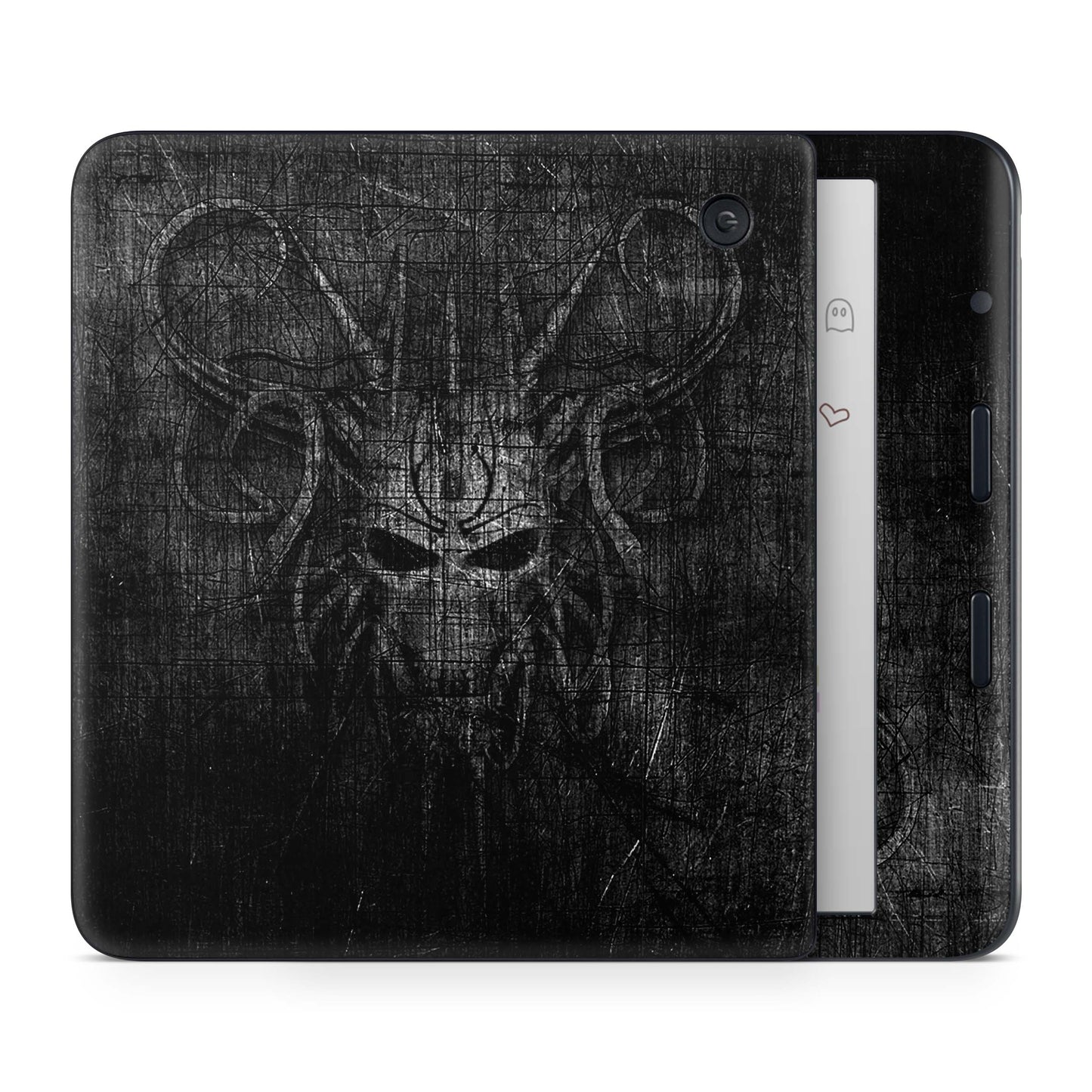 Kobo Libra 2 / Tolino Vision 6 Skin Schutzfolie Kratzerschutz Design Vinyl Aufkleber Black Demon Aufkleber skins4u   