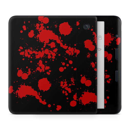 Kobo Libra 2 / Tolino Vision 6 Skin Schutzfolie Kratzerschutz Design Vinyl Aufkleber Blood black Aufkleber skins4u   