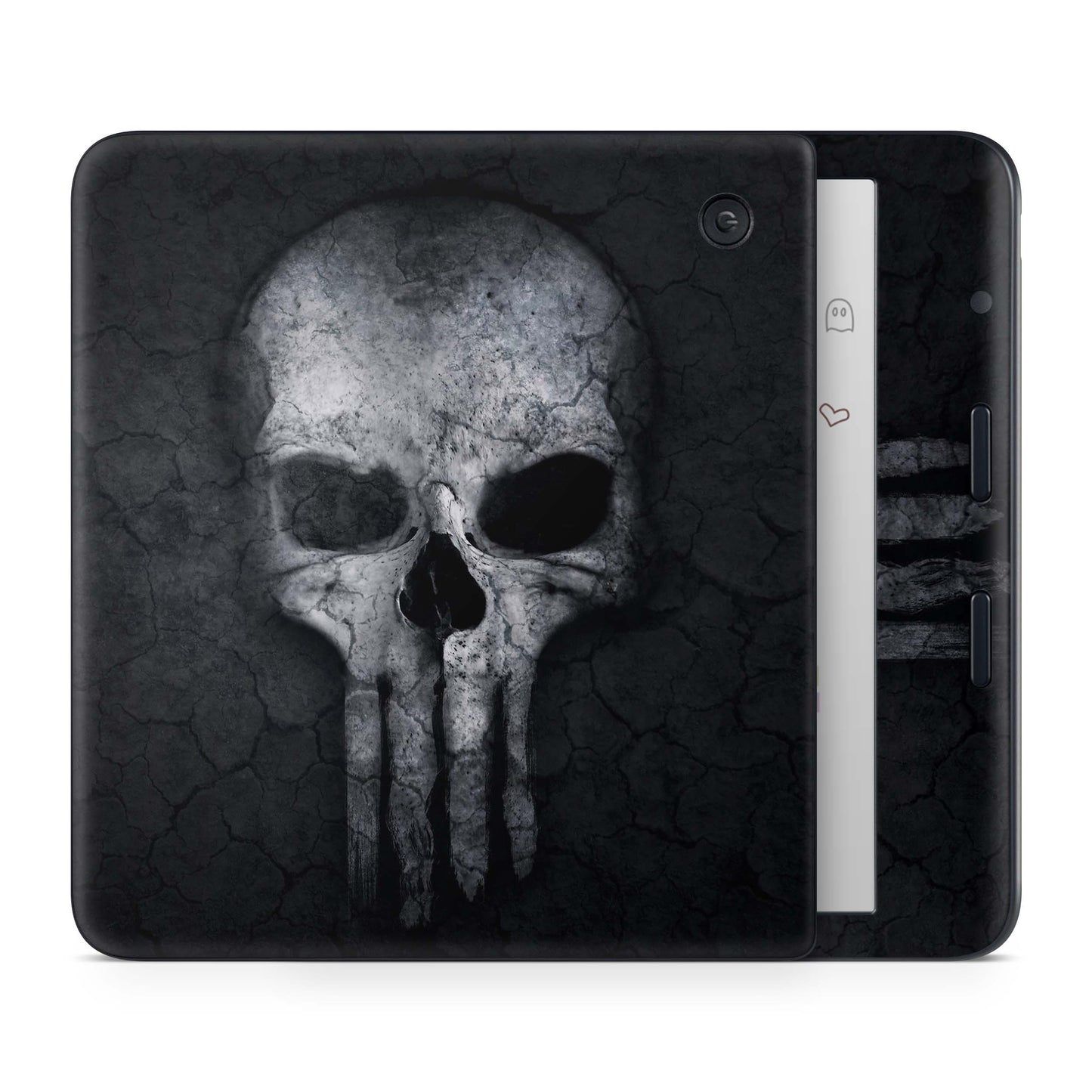 Kobo Libra Colour / Tolino Vision Color Skin Schutzfolie Kratzerschutz Design Vinyl Aufkleber Hard Skull Aufkleber skins4u   