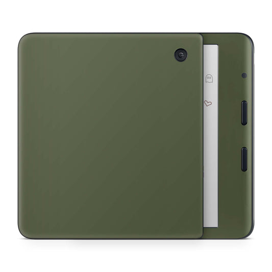 Kobo Libra 2 / Tolino Vision 6 Skin Schutzfolie Kratzerschutz Design Vinyl Aufkleber Solid state Olive Aufkleber skins4u   