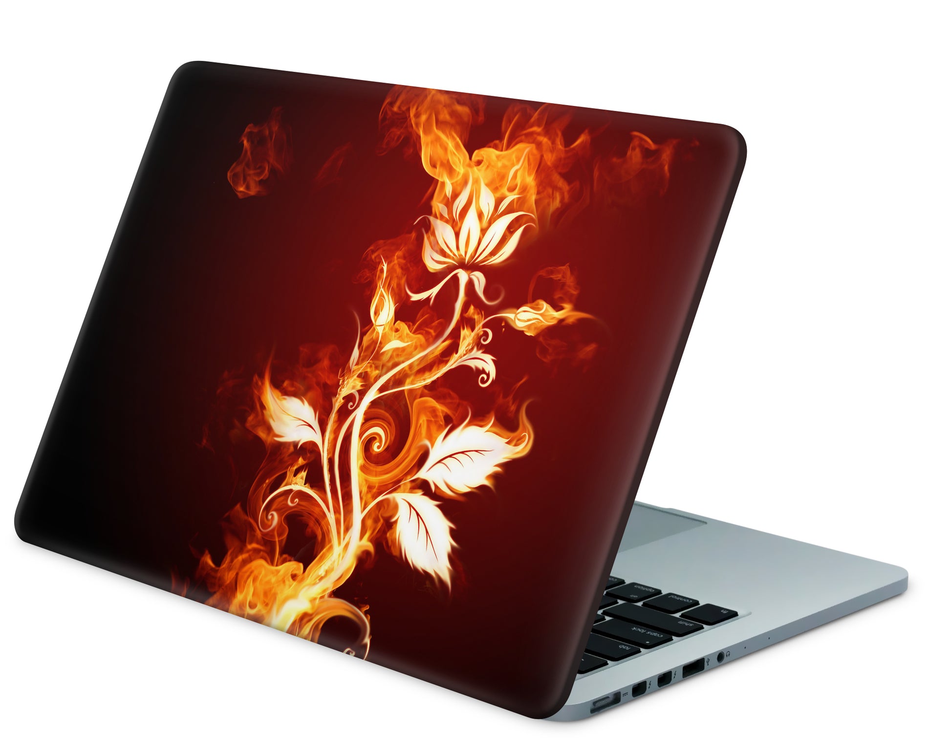 MacBook Neo Skin 13" Vinyl Schutzfolie Flower Of Fire Aufkleber Skins4u