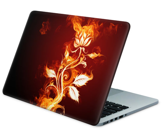 MacBook Neo Skin 13" Vinyl Schutzfolie Flower Of Fire Aufkleber Skins4u